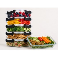 Bekijk de aanbieding van DealDonkey.com 3: 6 x XEMM glazen bewaarbakjes