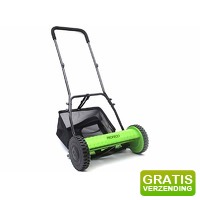 Bekijk de aanbieding van DealDonkey.com 3: Profeco handmaaier 30 cm - Handgrasmaaier - Kooimesmaaier met 18 L opvangbak