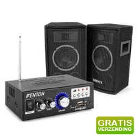 Bekijk de aanbieding van MaxiAxi.com: Vonyx geluidsbox met versterker