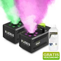 Bekijk de aanbieding van MaxiAxi.com: Fuzzix F506V duoset party rookmachine