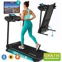 Bekijk de aanbieding van DealDonkey.com: Fitage Loopband - Tot 12 km/u - zwart