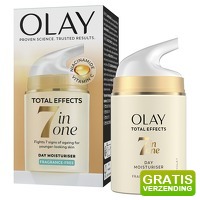 Bekijk de aanbieding van Plein.nl: 4 x Olay Total Effects 7-in-1 hydraterende dagcreme