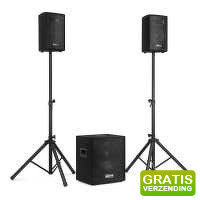 Bekijk de aanbieding van MaxiAxi.com: Vonyx VX0812BT complete geluidsinstallatie