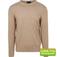 Bekijk de aanbieding van Suitableshop: Steppin' Out Trui Cotton Cashmere Camel
