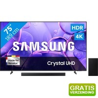 Bekijk de aanbieding van Coolblue.nl 2: Samsung Crystal UHD U8070F 4 K en soundsysteem