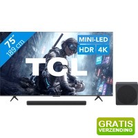 Bekijk de aanbieding van Coolblue.nl 3: TCL QD Mini-LED T8D (2026) en soundsysteem