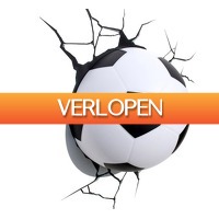Gadgethouse.nl: 3D Lamp - Voetbal