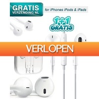 KoopjeNU: 2 x earpods voor iPhone/iPod/iPad
