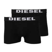 Onedayfashiondeals.nl 2: Diesel - 2-pack boxers - zwart/zwart