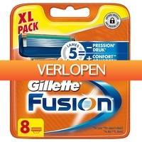 ShaveSavings: Gillette Fusion Scheermesjes 8 stuks verpakking