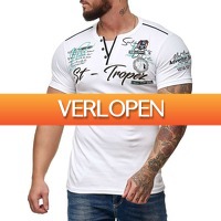 Brandeal.nl Casual: OneRedox T-shirt met knopen