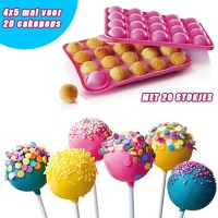 Gadgetsgift.nl: Siliconen cakepop bakvorm