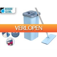 Dealwizard.nl: Benson Benson Clean flat mop dweil