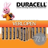 Slimmedealtjes.nl: 72 x Duracell Industrial AA of AAA batterijen