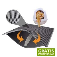 Dennisdeal.com 2: Dubbellaags kattenbak mat