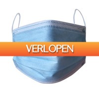 Grotekadoshop.nl: Mondkapje / Gezichtsmasker 3-laags Hypoallergeen Non-Woven Doos van 50 stuks