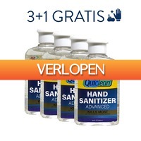 DealDigger.nl: 4 x Quiclean desinfecterende handgel