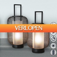6deals.nl: Sfeervolle LED Lantaarn Duo-pack