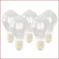 5x Calex dimbare LED filament lamp