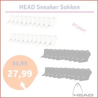 Head sneaker sokken 20-pack