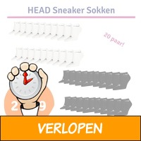 Head sneaker sokken 20-pack