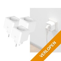 3 x Etiger WiFi stopcontact met 12 A energiemonitor - 3 stuks