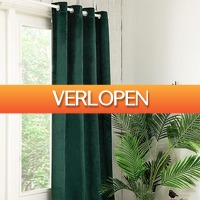 Koopjedeal.nl 2: Velvet gordijnen 150 of 300 cm