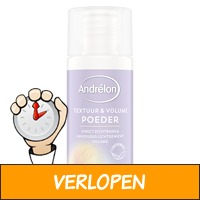 6 x Andrelon haarpoeder Extra Volume