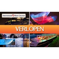 SocialDeal.nl: VIP Cruise Amsterdam Light Festival (90 min)