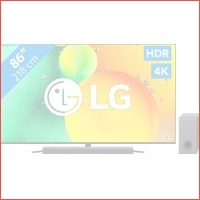 LG 86NANO766QA (2022) + Soundbar