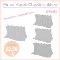 6-pack Puma Classic sokken