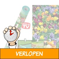 Starlyf Flower Mat - Met 39 Verschillende Bloemenzaden!..