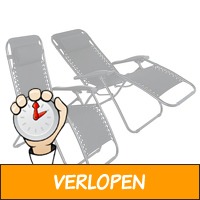 2-pack SEVVA Zero Gravity loungestoelen