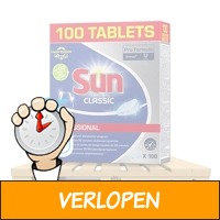 100 x Sun Tabs Classic vaatwastabletten