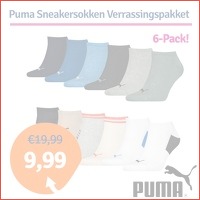 Puma sneakersokken verrassingspakket