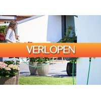 ActievandeDag.nl 1: Tuinslang met wandhaspel van Grouw