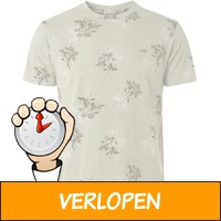 No Excess T-shirt Print Groen