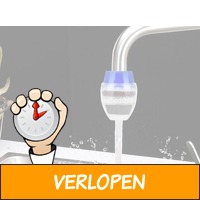 Kraan waterfilter - gezond, fris en gefilterd drinkwate..