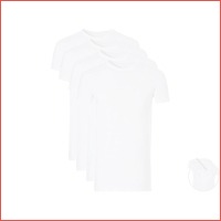 4x Ten Cate Basic katoenen T-Shirt