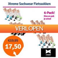 1dagactie.nl: 6 x Xtreme Sockswear fietssokken