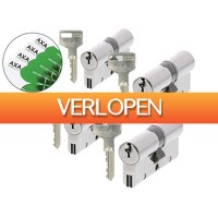 iBOOD DIY: 4 x Axa Xtreme Security veiligheidscilinder