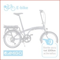 Elektrische Vouwfiets AMIGO E-Click C1 -..