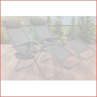 Veiling: Inklapbare ligstoelen (set van ..