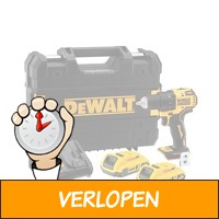 DeWalt 18 V XR schroefboormachine + accu's