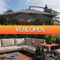 Actie.deals: Kantelbare XXL zweefparasol