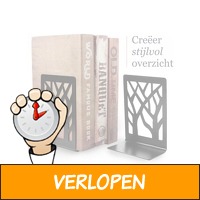 Fedec Boekensteun - Set van 2 - Boekenstandaard