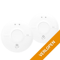 2 x FireAngel optische rookmelder 230 V