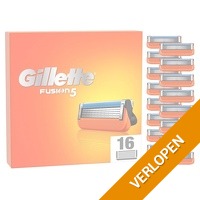 16 x originele Gillette Fusion5 scheermesjes