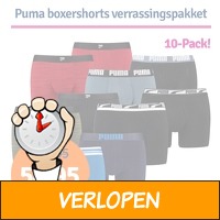 10-pack Puma boxershorts verrassingspakket