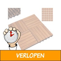 Gardentiles houten tuintegels - terrastegels 30 x 30cm ..